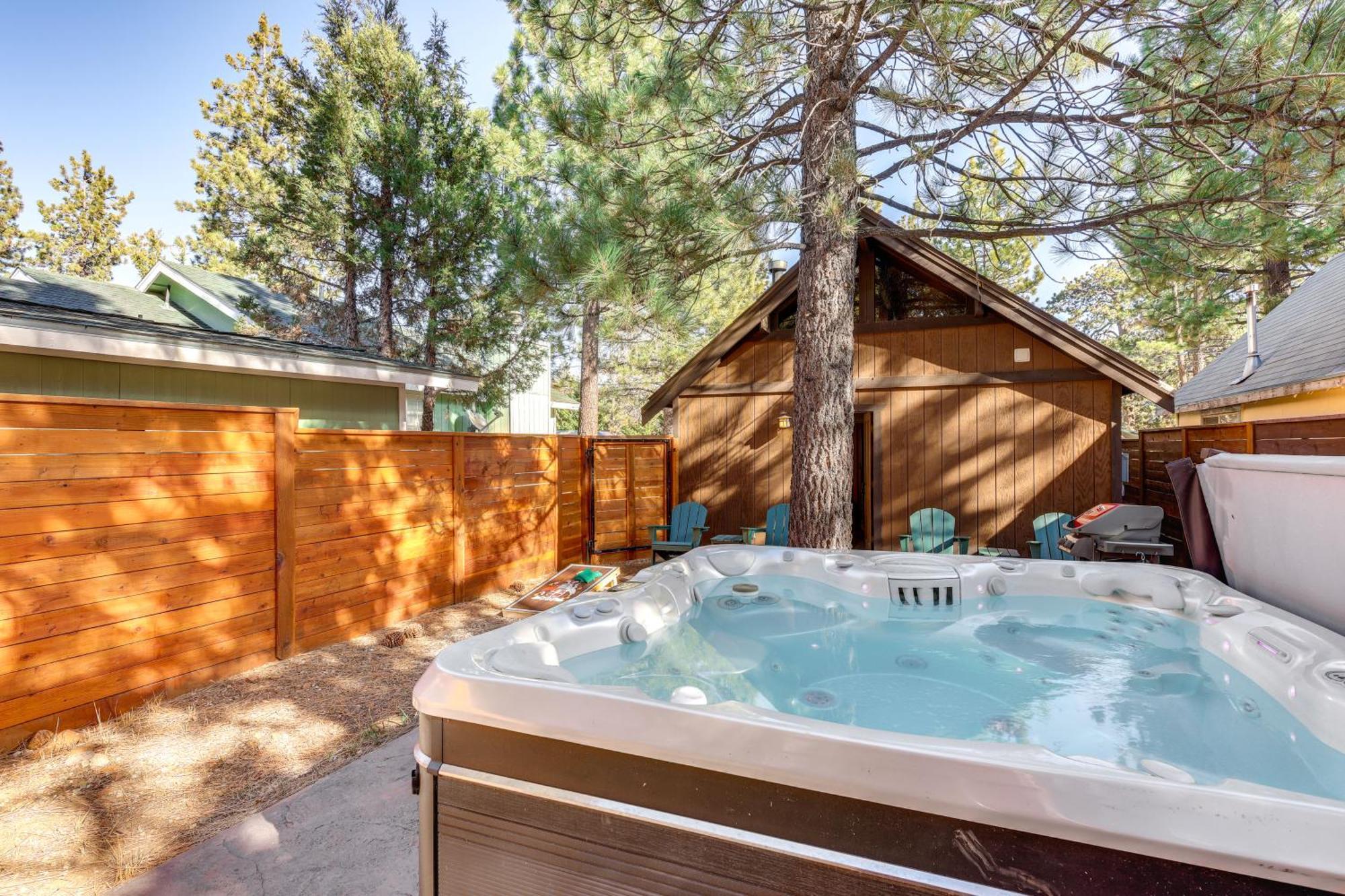 7 Mi To Snow Summit Cozy Cabin With Hot Tub And Yard! Villa Sugarloaf Exterior photo